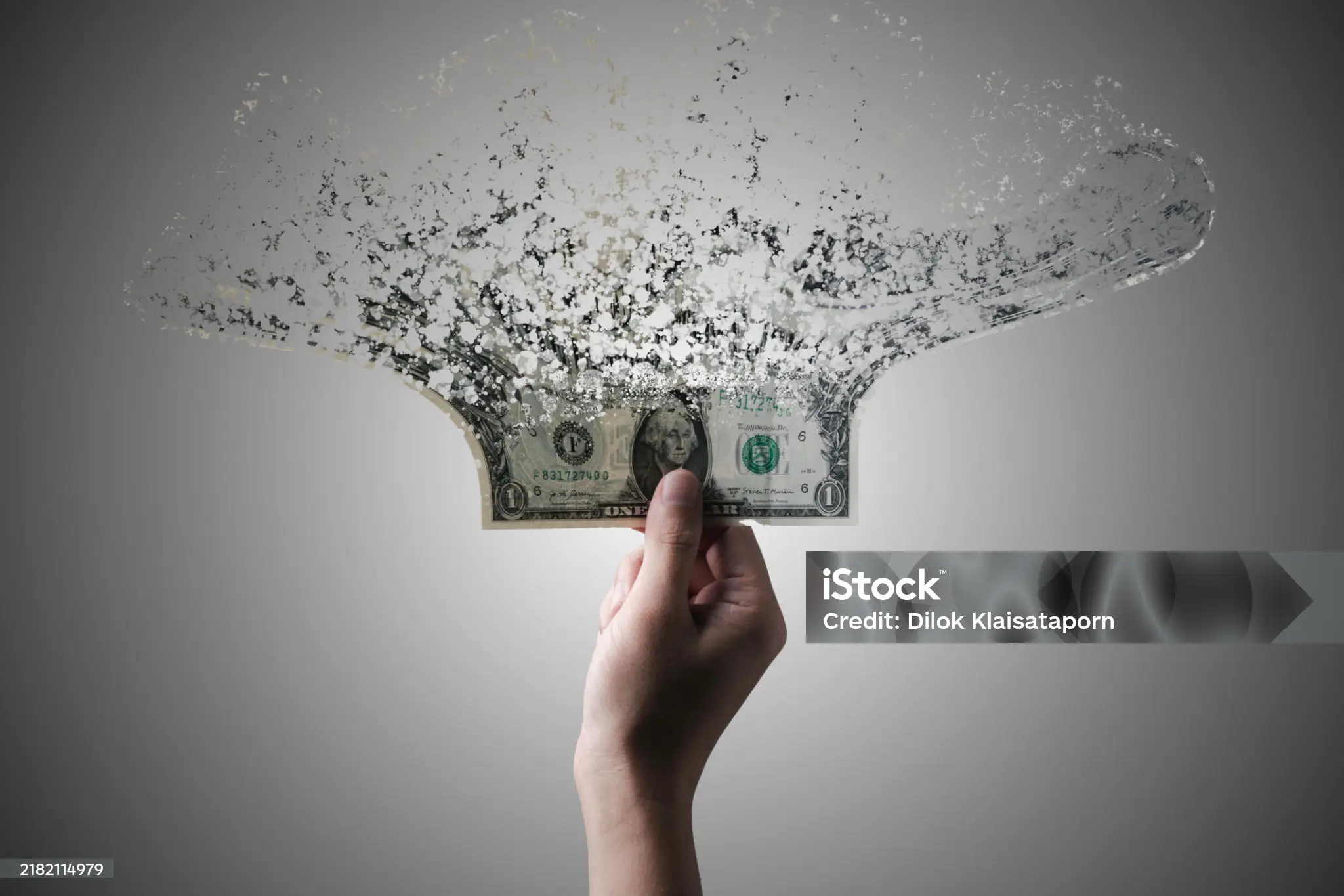 money disappearing
